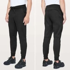 Lululemon Men's City Sweat Jogger Black Drawstring Waist Size XS 29" Inseam